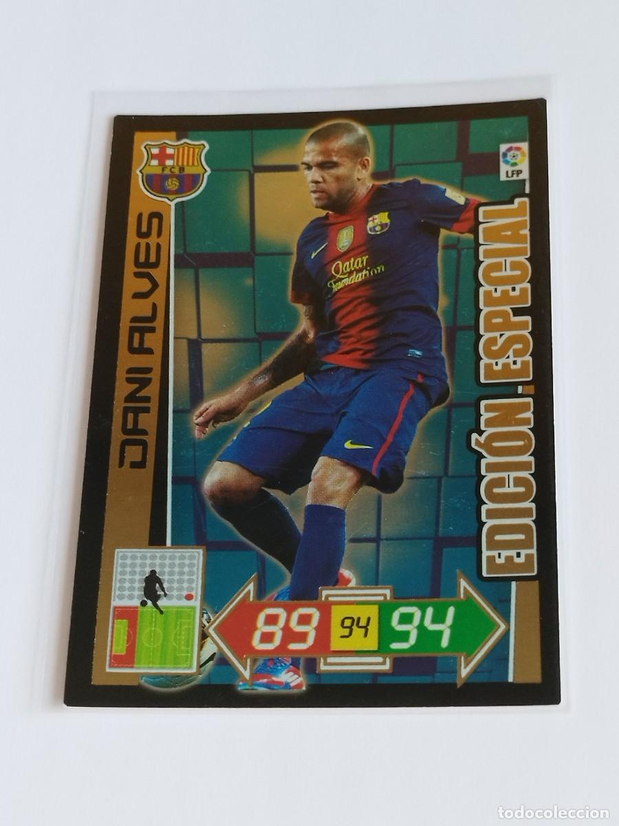 Cromos de F&uacute;tbol: DANI ALVES EDICI&Oacute;N ESPECIAL FC BARCELONA - ADRENALYN XL LA LIGA BBVA 2012 2013 - PANINI 12 13