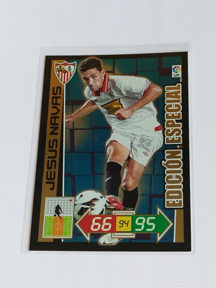 Cromos de F&uacute;tbol: JES&Uacute;S NAVAS EDICI&Oacute;N ESPECIAL SEVILLA FC - ADRENALYN XL LA LIGA BBVA 2012 2013 - PANINI 12 13