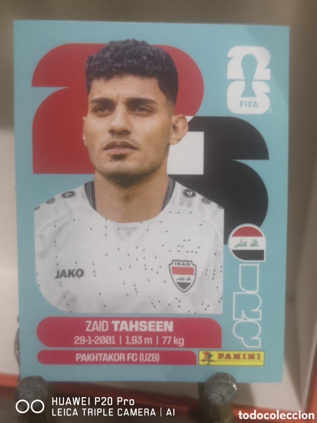 Cromos de F&uacute;tbol: FIFA WORLD CUP MUNDIAL 2026 ZAID TAHSEEN - IRQ 7