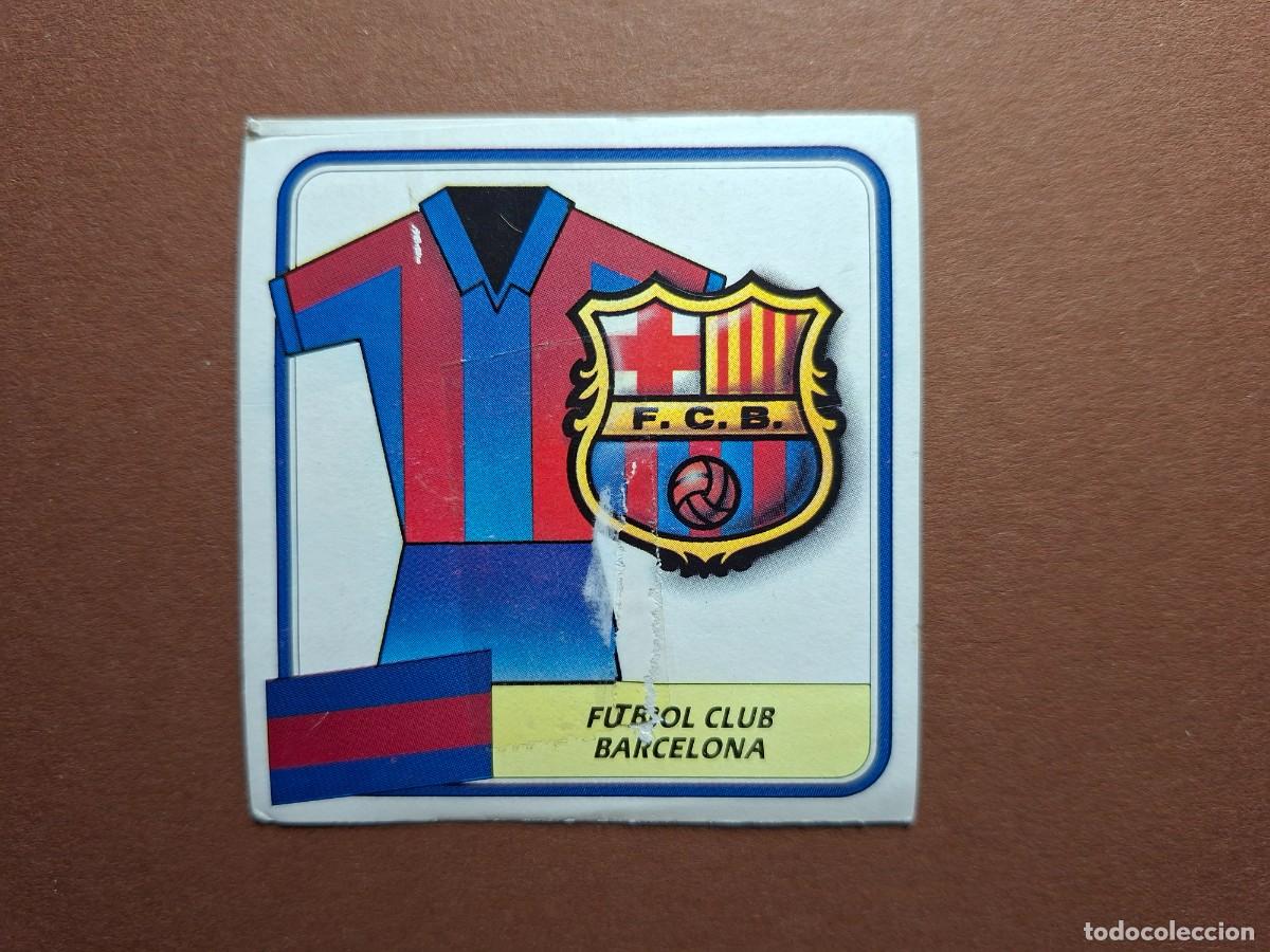 Cromos de F&uacute;tbol: ESCUDO BARCELONA SIN PEGAR NUNCA CROMO LIGA EDICIONES ESTE 1989 1990 89 90 LEER