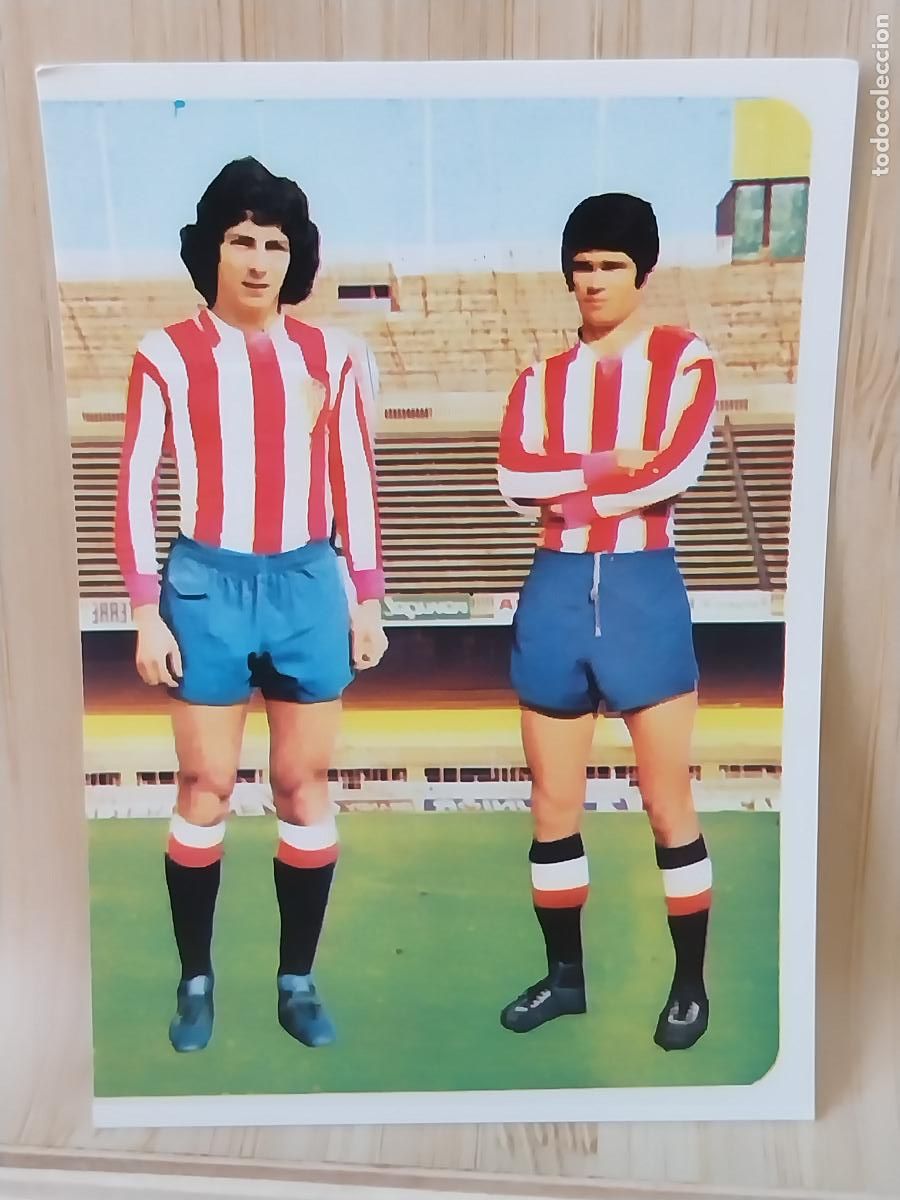 Cromos de F&uacute;tbol: MEGIDO ** CIRIACO GIJON # 60 LIGA 1975 75 76 ED RUIROMER ROMERO CROMO SIN PEGAR NUNCA