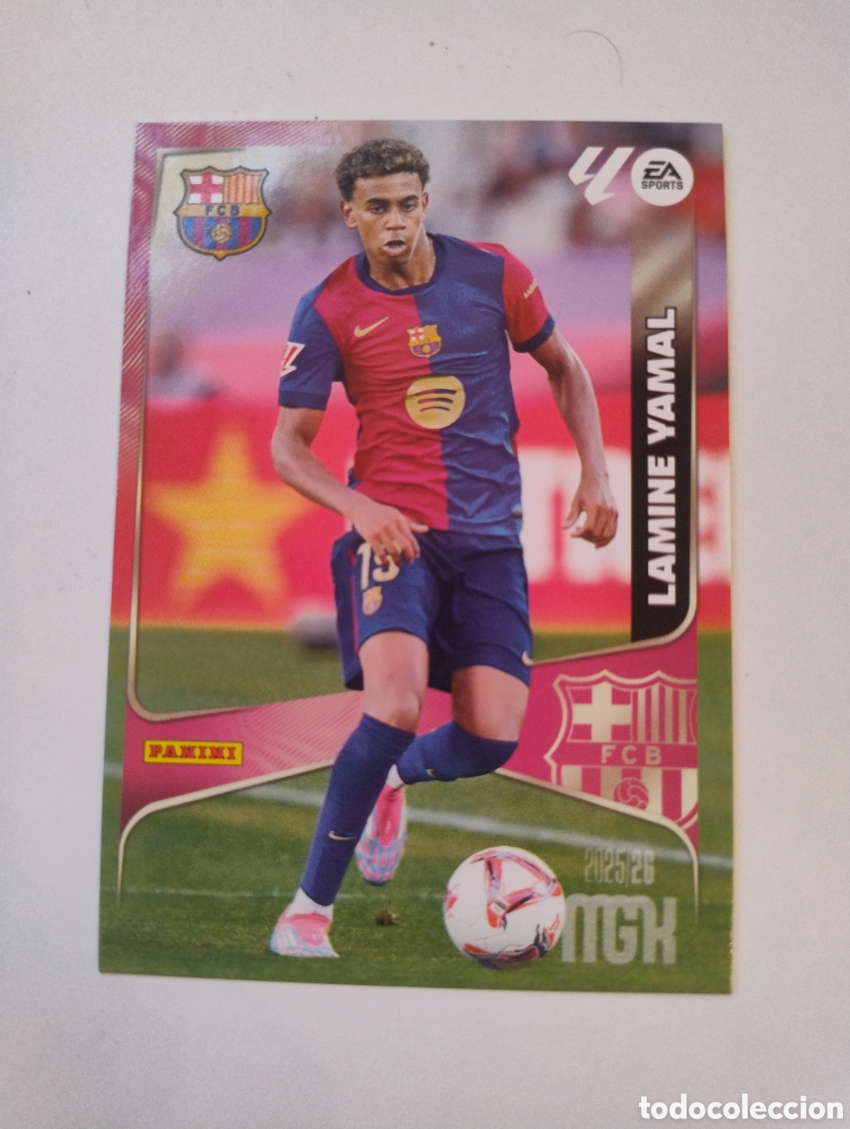 Cromos de F&uacute;tbol: 88 - Lamine Yamal - Barcelona - Megacracks 2025 - 2026