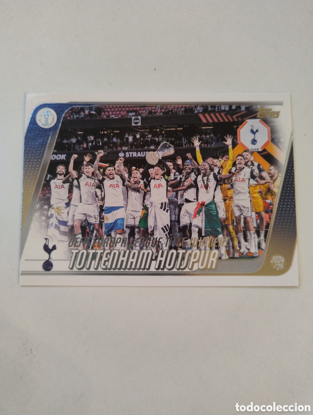 Cromos de F&uacute;tbol: 89 - UEL Winner - Tottenham - Topps UCC Flagship 2025 - 2026