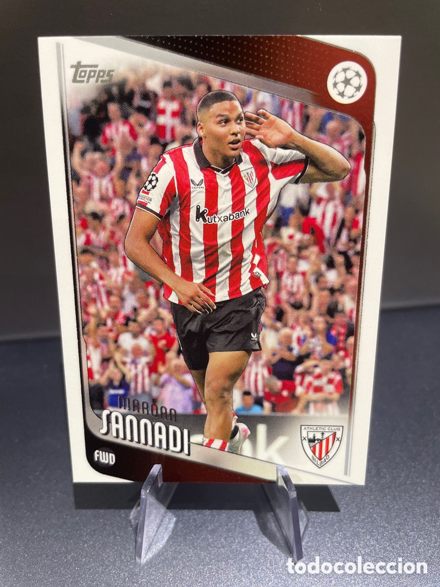 Cromos de F&uacute;tbol: Sannadi 105 Topps UCL Flagship 2025-26 Athletic de Bilbao