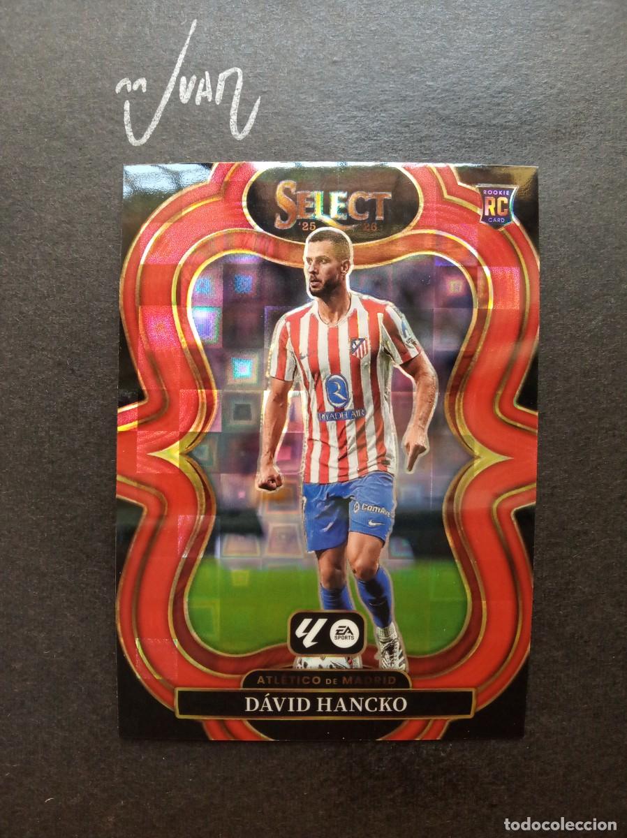 Football Stickers: N&ordm; 126 RED PANDORA ROOKIE DAVID HANCKO ATLETICO MADRID ⚽ PANINI &reg; SELECT LIGA 2025 2026 25 26 NUEVO