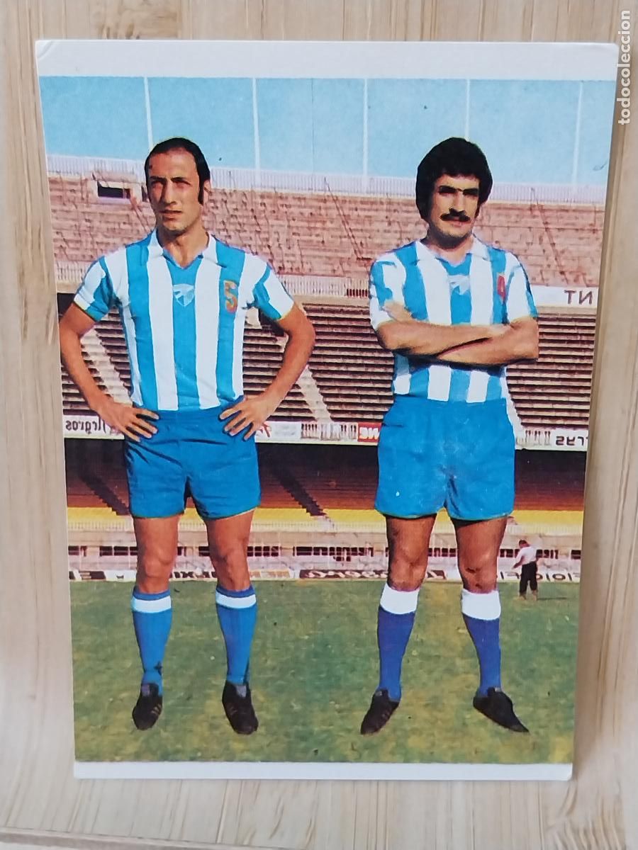 Cromos de F&uacute;tbol: MARTINEZ *-*-* MACIAS M&Aacute;LAGA # 90 LIGA 1975 75 76 ED RUIROMER ROMERO CROMO SIN PEGAR NUNCA