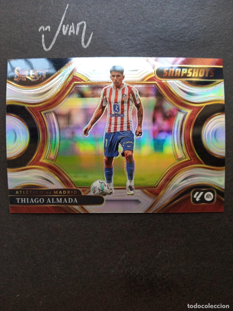 Fu&szlig;ball-Sticker: 12 SNAPSHOTS SILVER PRIZM THIAGO ALMADA ATLETICO MADRID ⚽ PANINI &reg; SELECT LIGA 2025 2026 25 26 NUEVO