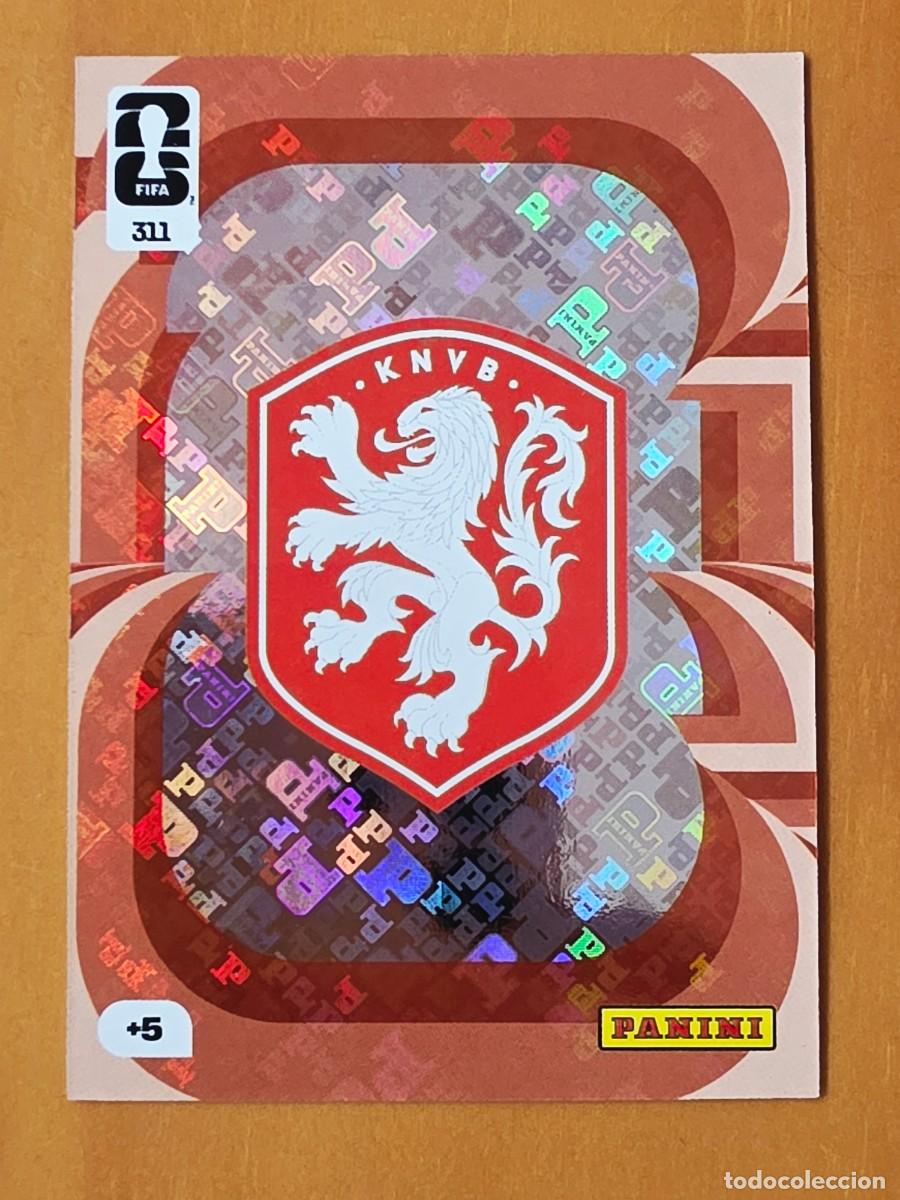 Cartes &agrave; collectionner de Football: 311 Escudo Pa&iacute;ses Bajos Holanda, Adrenalyn XL Fifa World Cup 2026, Mundial 26
