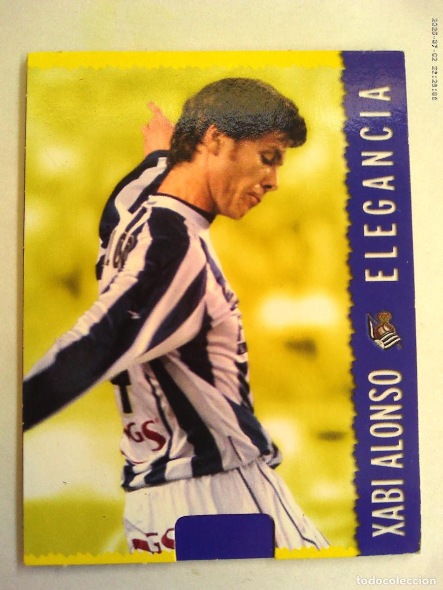 Cromos de f&uacute;tbol: CROMO DE FUTBOL 2005 : XABI ALONSO , DE LA REAL SOCIEDAD . SE ABRE , VER