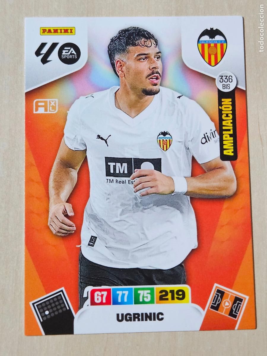 Figurine di Calcio: FICHA N&ordm; BIS 336 UGRINIC - ADRENALYN 25 26 - PANINI 2025 - 26 - CROMO - AMPLIACION