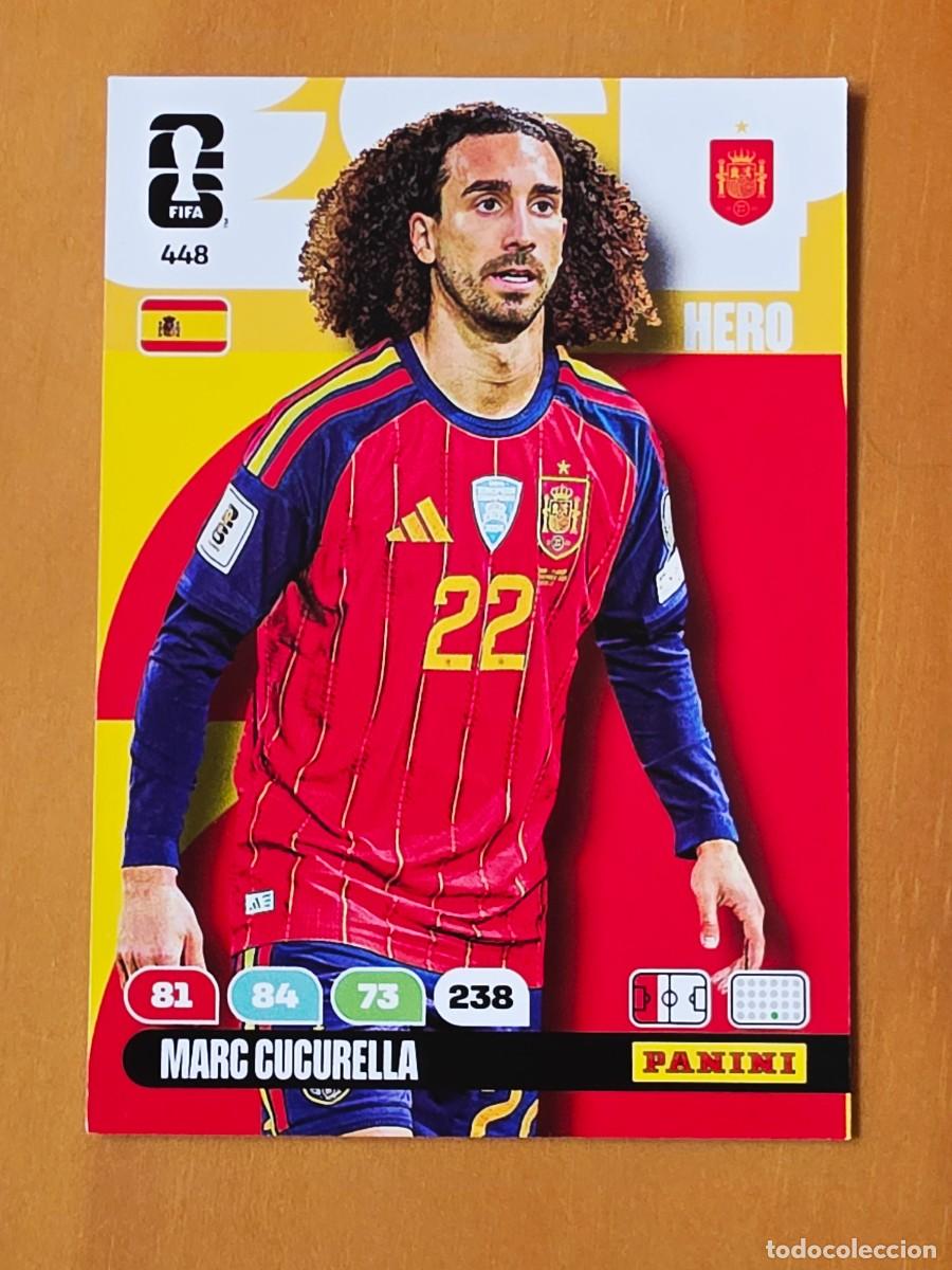 Figurine di Calcio: 448 Marc Cucurella, Hero, Espa&ntilde;a, Adrenalyn XL Fifa World Cup 2026, Mundial 26