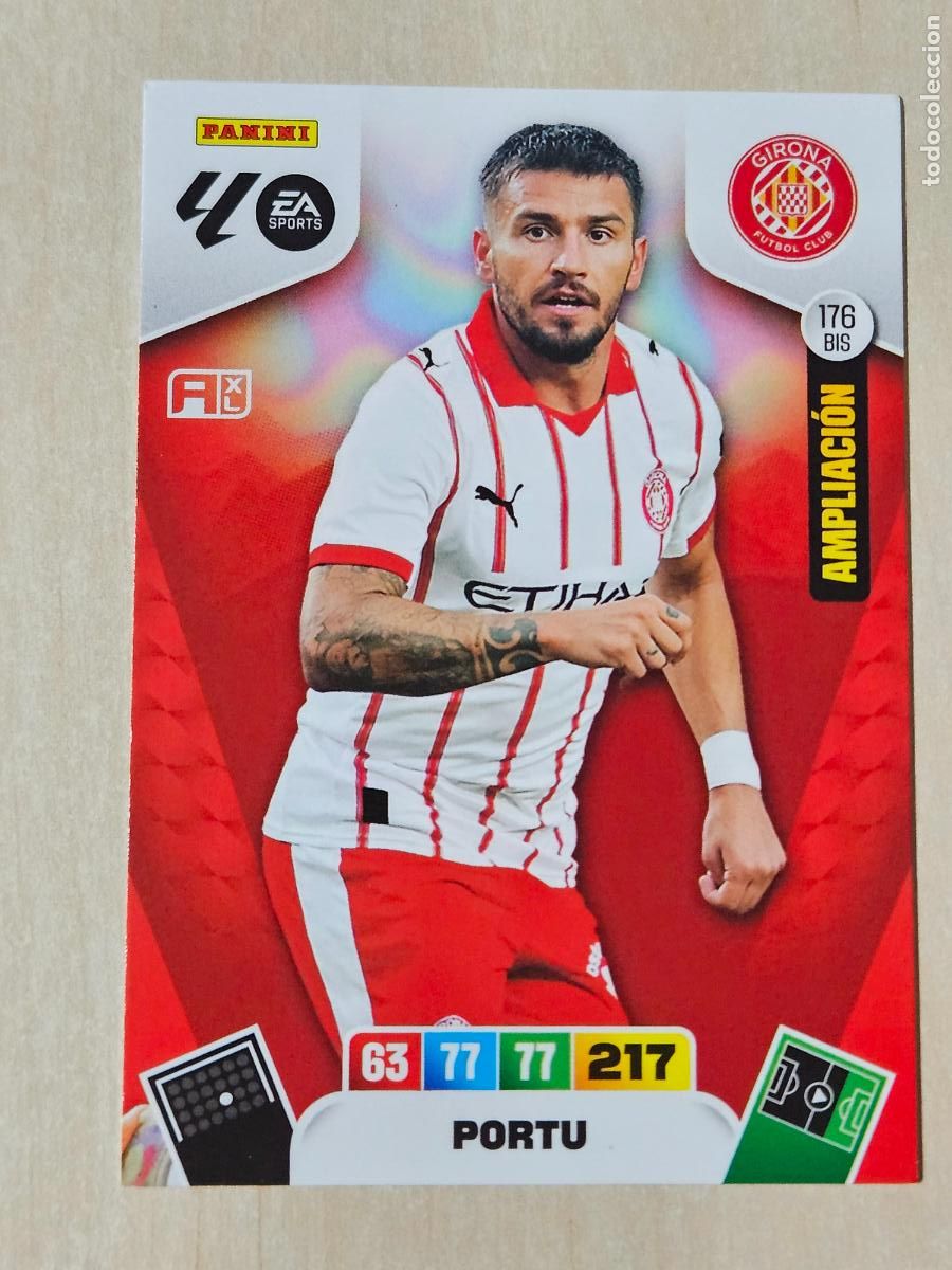 Cromos de F&uacute;tbol: FICHA N&ordm; BIS 176 PORTU - ADRENALYN 245 26 - PANINI 2025 - 26 - CROMO - AMPLIACION