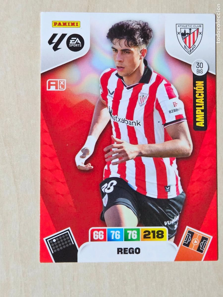 Cromos de F&uacute;tbol: FICHA N&ordm; BIS 30 REGO - ADRENALYN 245 26 - PANINI 2025 - 26 - CROMO - AMPLIACION