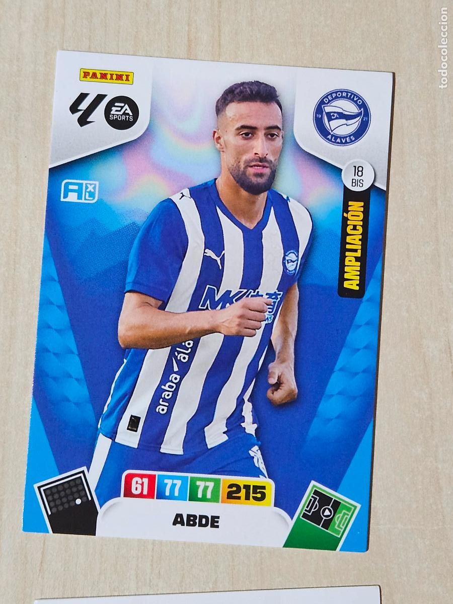 Cromos de F&uacute;tbol: FICHA N&ordm; BIS 18 ABDE - ADRENALYN 245 26 - PANINI 2025 - 26 - CROMO - AMPLIACION