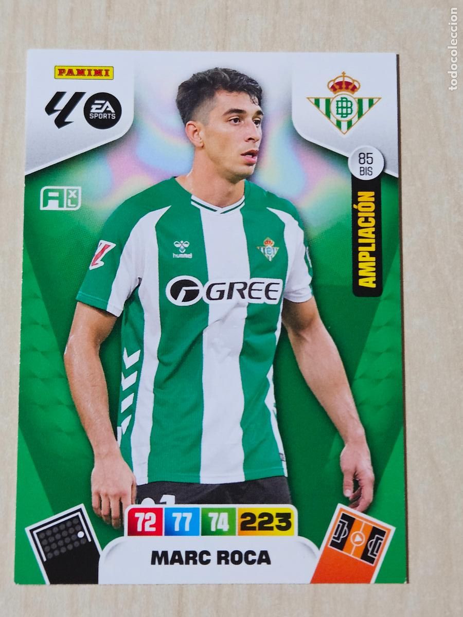 Cromos de F&uacute;tbol: FICHA N&ordm; BIS 85 MARC ROCA - ADRENALYN 245 26 - PANINI 2025 - 26 - CROMO - AMPLIACION