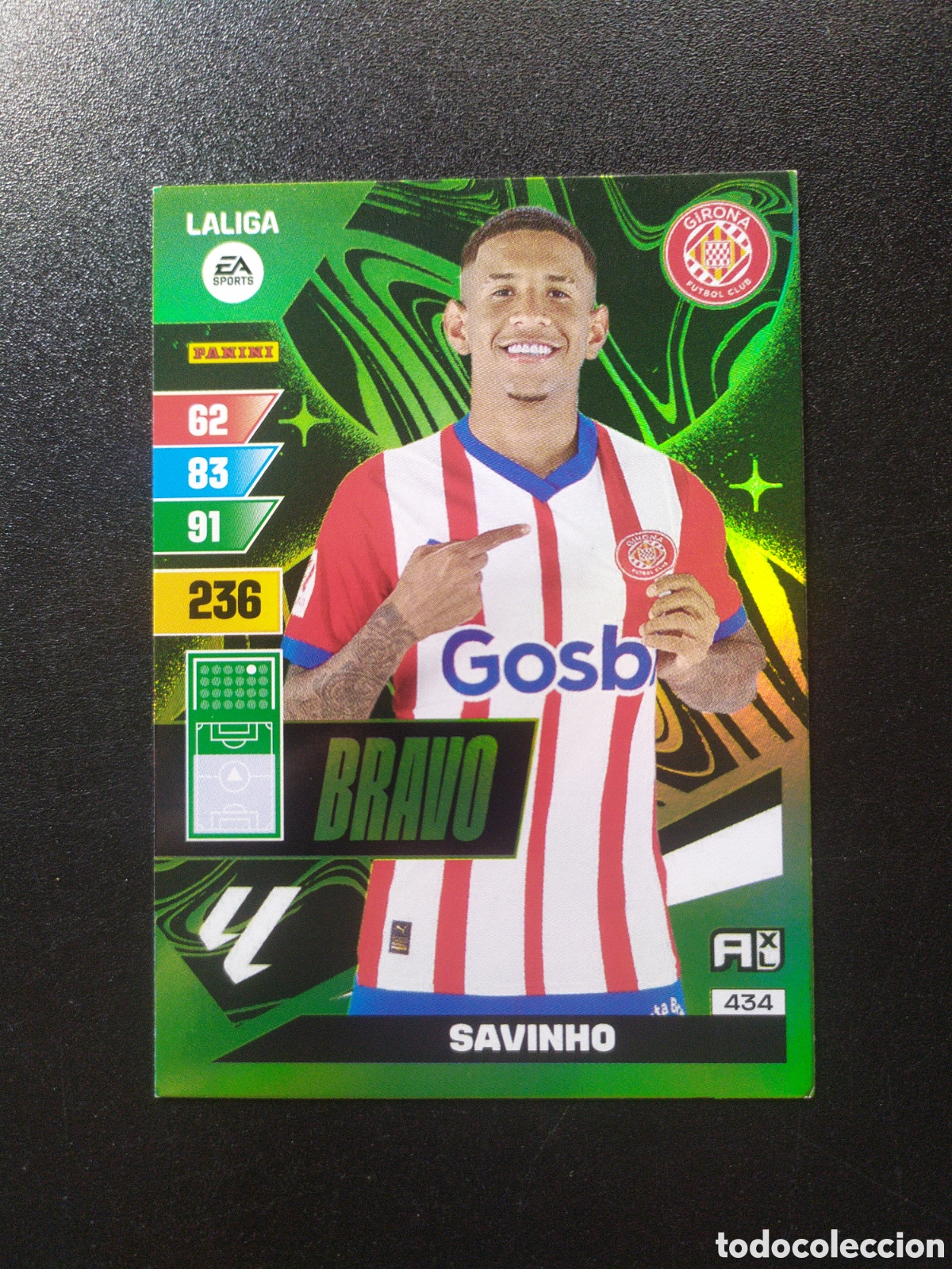 Cromos de F&uacute;tbol: Adrenalyn 2023 2024 23 24 panini Savinho bravo n&deg; 434 Girona