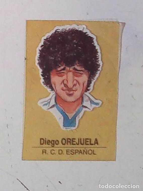 Cromos de F&uacute;tbol: bollycao caricaturas de futbolistas famosos rcd espa&ntilde;ol diego orejuela