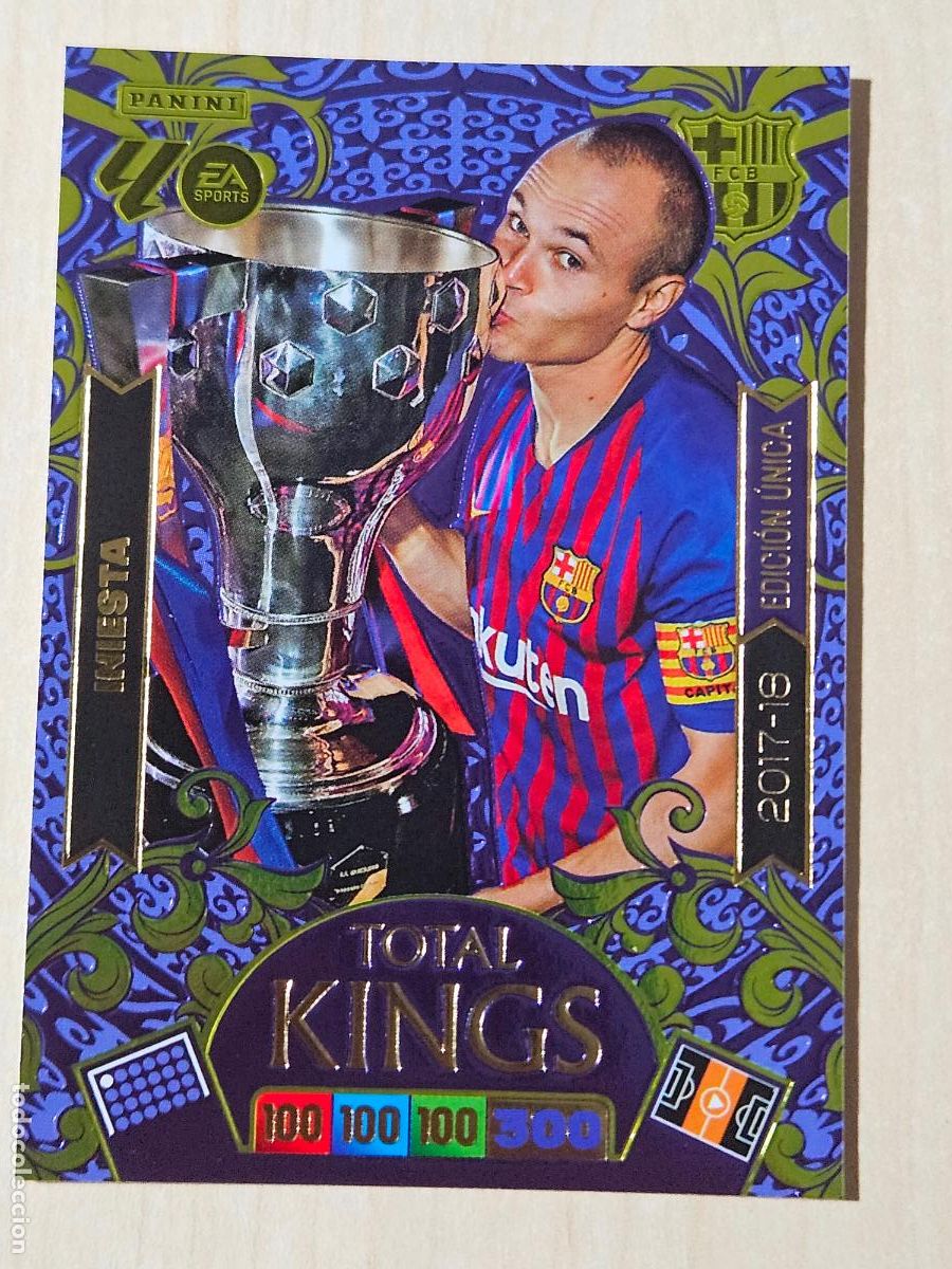 Cromos de F&uacute;tbol: FICHA INIESTA - ADRENALYN 25 26 - PANINI 2025 - 26 - CROMO - EDICION LIMITADA