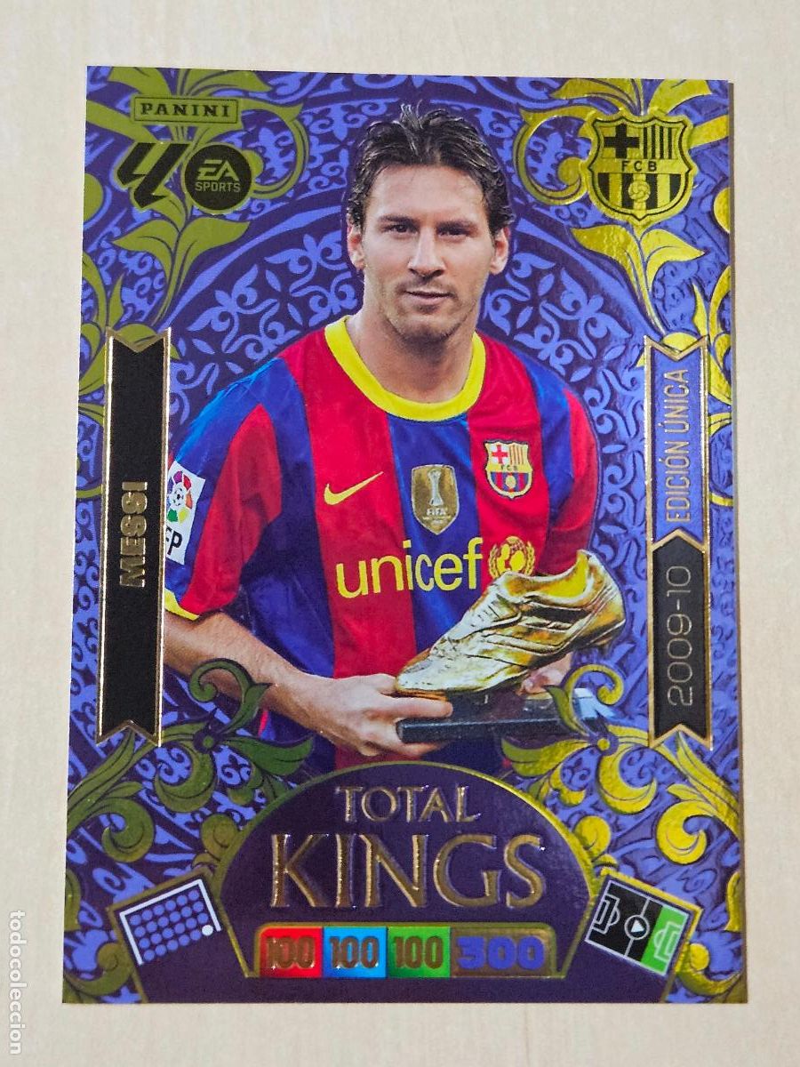 Cromos de F&uacute;tbol: FICHA MESSI - ADRENALYN 25 26 - PANINI 2025 - 26 - CROMO - EDICION LIMITADA 2009 10