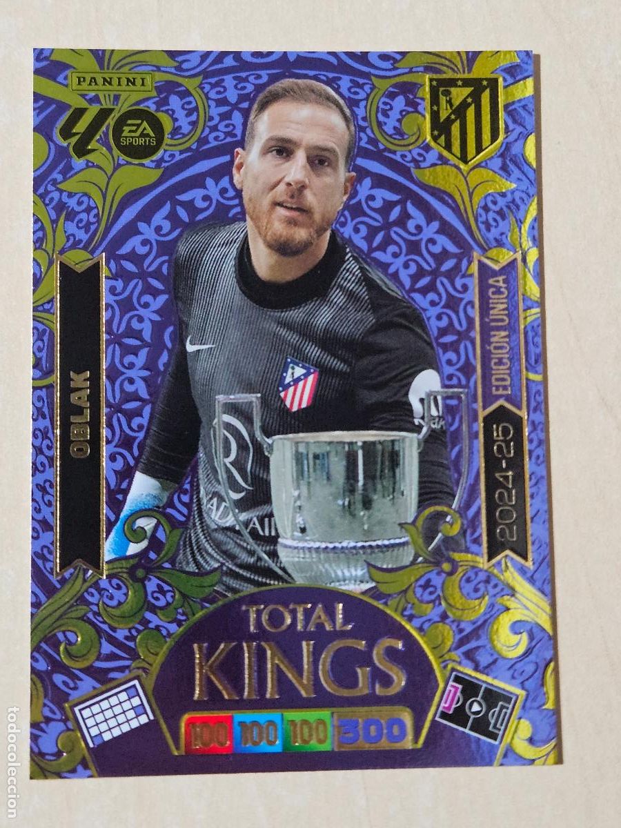 Cromos de F&uacute;tbol: FICHA OBLAK - ADRENALYN 25 26 - PANINI 2025 - 26 - CROMO - EDICION LIMITADA 2024 25