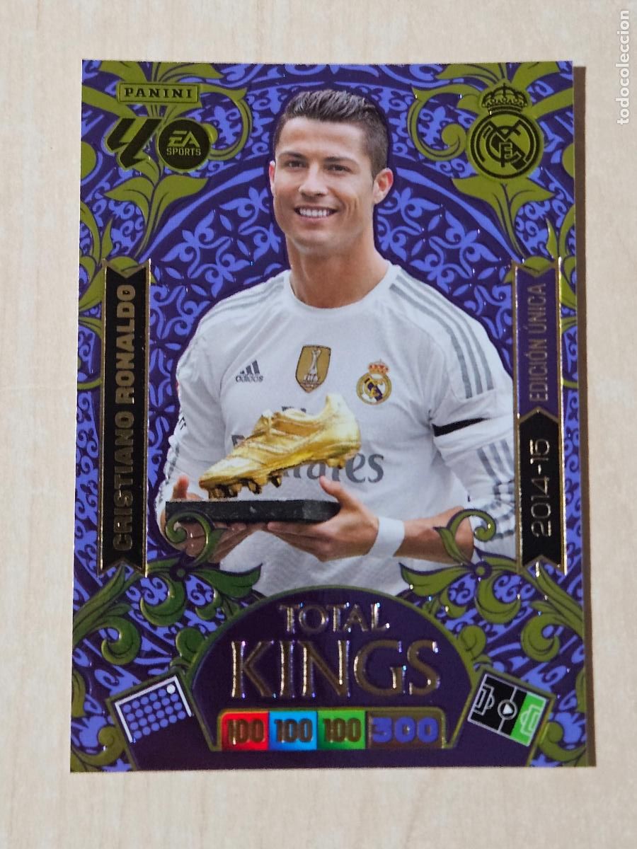 Cromos de F&uacute;tbol: FICHA CRISTIANO RONALDO - ADRENALYN 25 26 - PANINI 2025 - 26 - CROMO - EDICION LIMITADA 2014 15