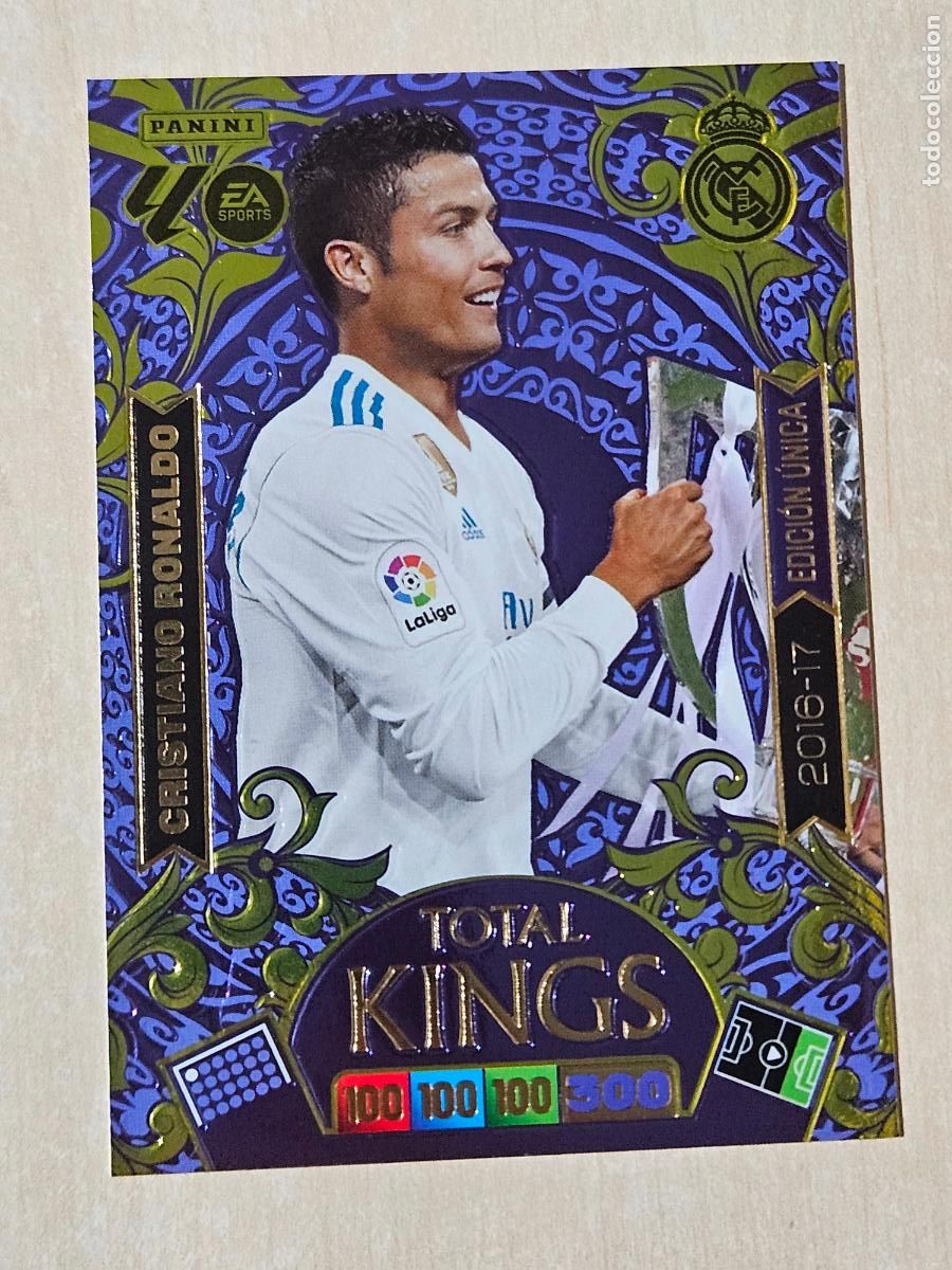 Cromos de F&uacute;tbol: FICHA CRISTIANO RONALDO - ADRENALYN 25 26 - PANINI 2025 - 26 - CROMO - EDICION LIMITADA 2016 17