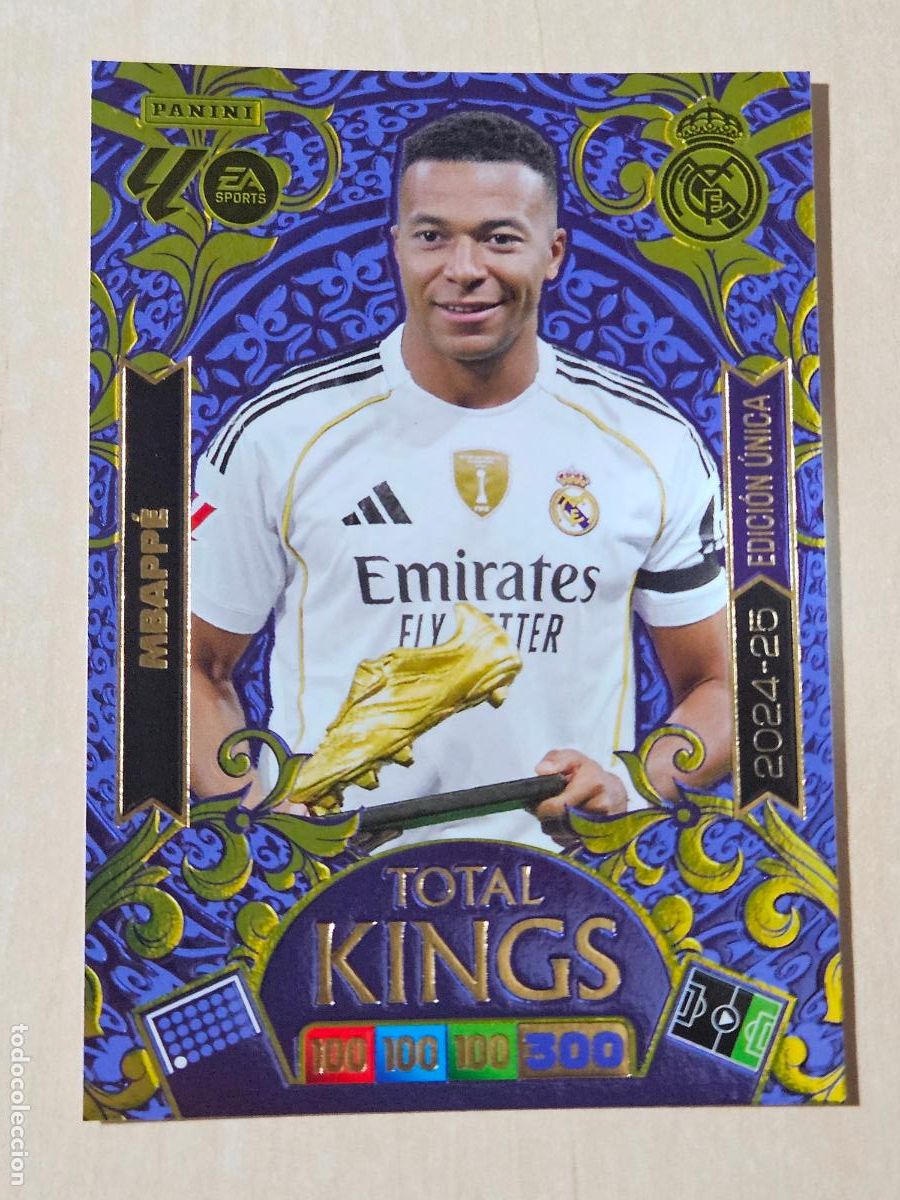 Cromos de F&uacute;tbol: FICHA MBAPPE - ADRENALYN 25 26 - PANINI 2025 - 26 - CROMO - EDICION LIMITADA 2024 25