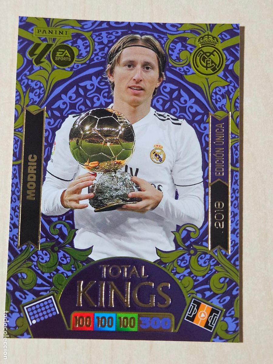 Cromos de F&uacute;tbol: FICHA MODRIC - ADRENALYN 25 26 - PANINI 2025 - 26 - CROMO - EDICION LIMITADA 2018