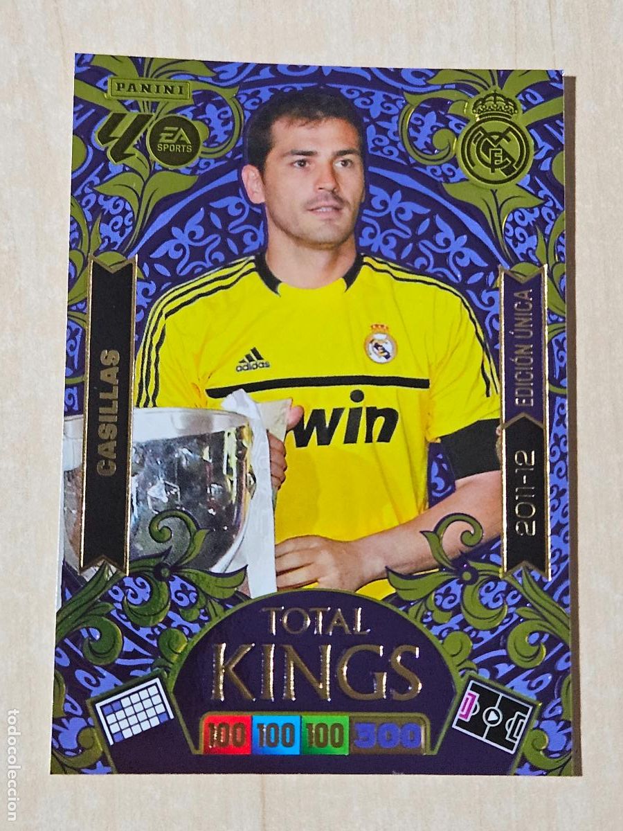 Cromos de F&uacute;tbol: FICHA CASILLAS - ADRENALYN 25 26 - PANINI 2025 - 26 - CROMO - EDICION LIMITADA 2011 12