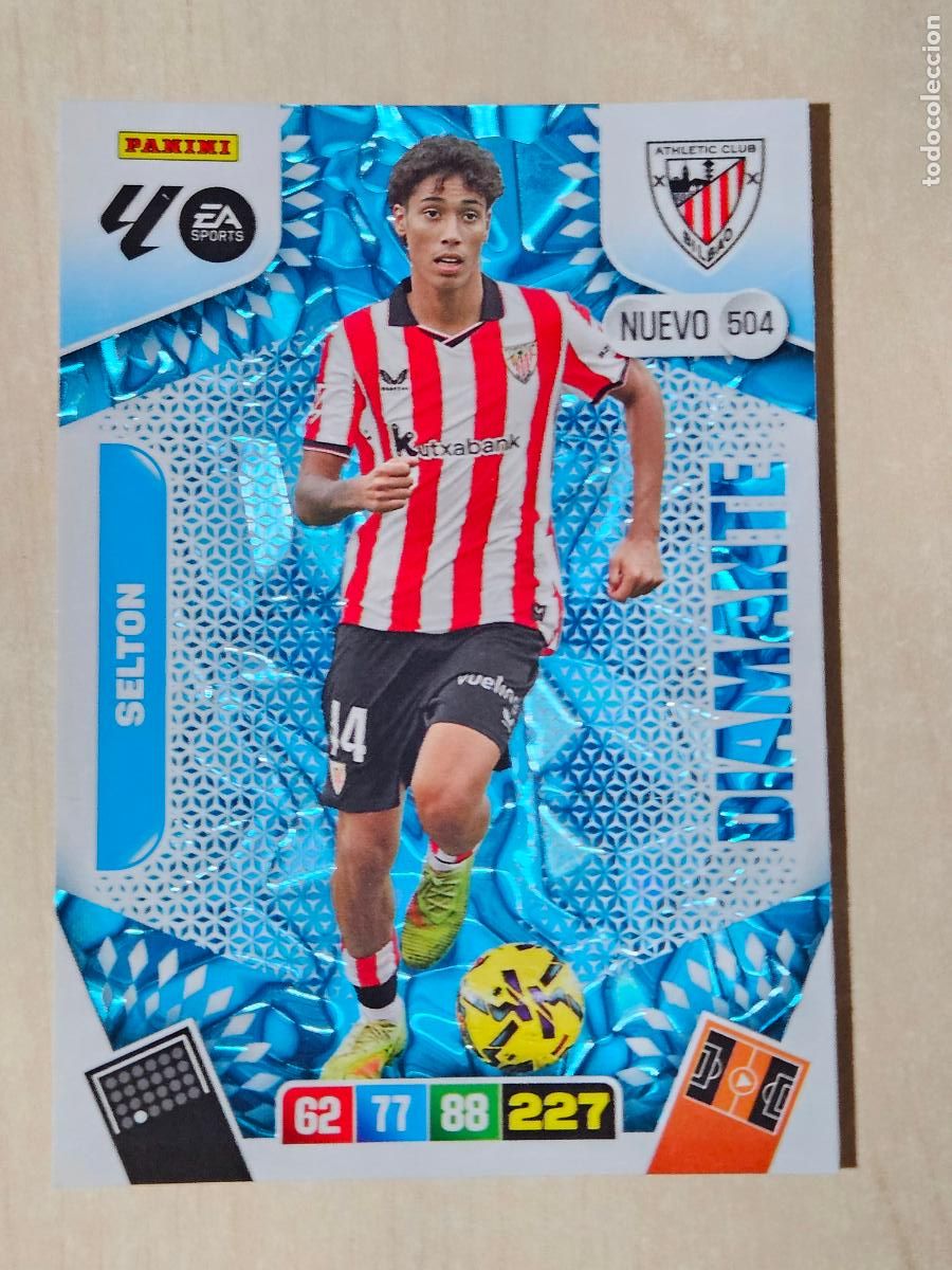 Cromos de F&uacute;tbol: FICHA N&ordm; 504 SELTON - ADRENALYN 25 26 - PANINI 2025 - 26 - CROMO - NUEVO DIAMNATE