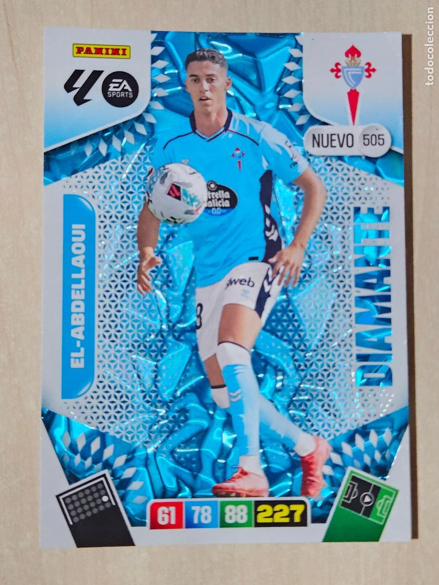 Cromos de F&uacute;tbol: FICHA N&ordm; 505 EL-ABDELLAOUI - ADRENALYN 25 26 - PANINI 2025 - 26 - CROMO - NUEVO DIAMNATE