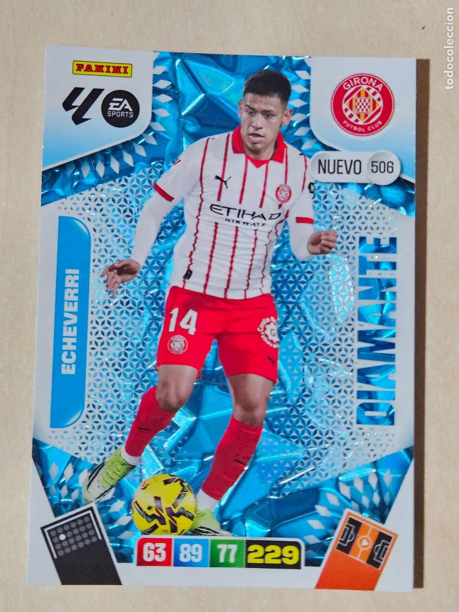 Cromos de F&uacute;tbol: FICHA N&ordm; 506 ECHEVERRI - ADRENALYN 25 26 - PANINI 2025 - 26 - CROMO - NUEVO DIAMNATE