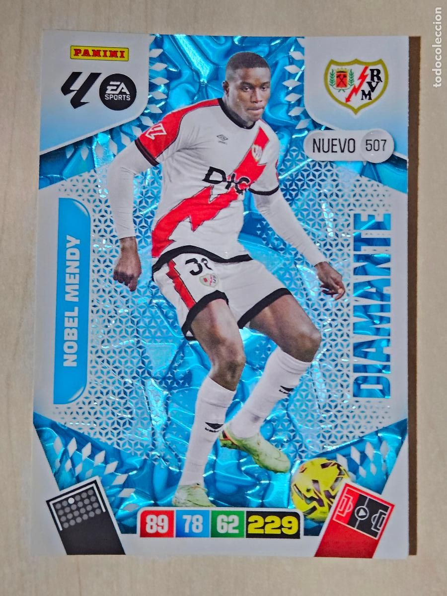 Cromos de F&uacute;tbol: FICHA N&ordm; 507 NOBEL MENDY - ADRENALYN 25 26 - PANINI 2025 - 26 - CROMO - NUEVO DIAMNATE