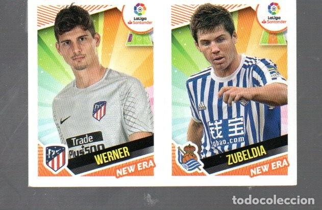 Cromos de F&uacute;tbol: CROMO LIGA 2018 - 19 EDITO ESTE PANINI ATLETICO MADRID WERNER REAL SOCIEDAD ZUBELD&Iacute;A