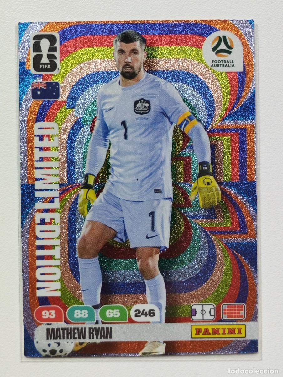 Cromos de F&uacute;tbol: CROMO CARD ADRENALYN MUNDIAL WORLD CUP 2026 LIMITED EDITION MATHEW RYAN AUSTRALIA