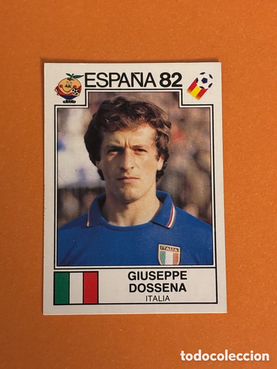 Cromos de F&uacute;tbol: panini mundial Espa&ntilde;a 82 n&uacute;mero 47 Dossena - Sticker album world cup Spain 1982