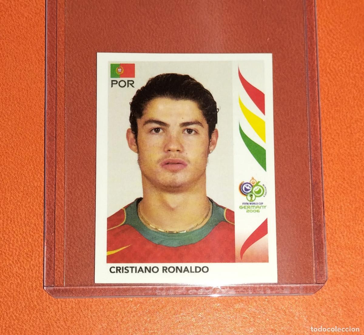 Cromos de F&uacute;tbol: 298 CRISTIANO RONALDO VERSION BRAZIL PORTUGAL STICKER FIFA WORLD CUP GERMANY 2006 ALEMANIA PANINI