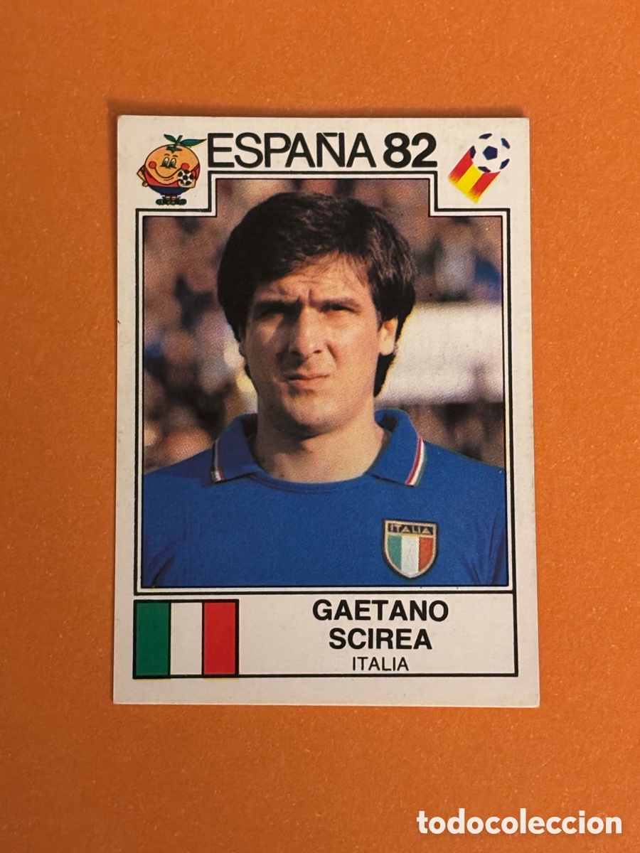 Cromos de F&uacute;tbol: Panini mundial Espa&ntilde;a 82 n&uacute;mero 40 Scirea - Sticker album world cup Spain 1982