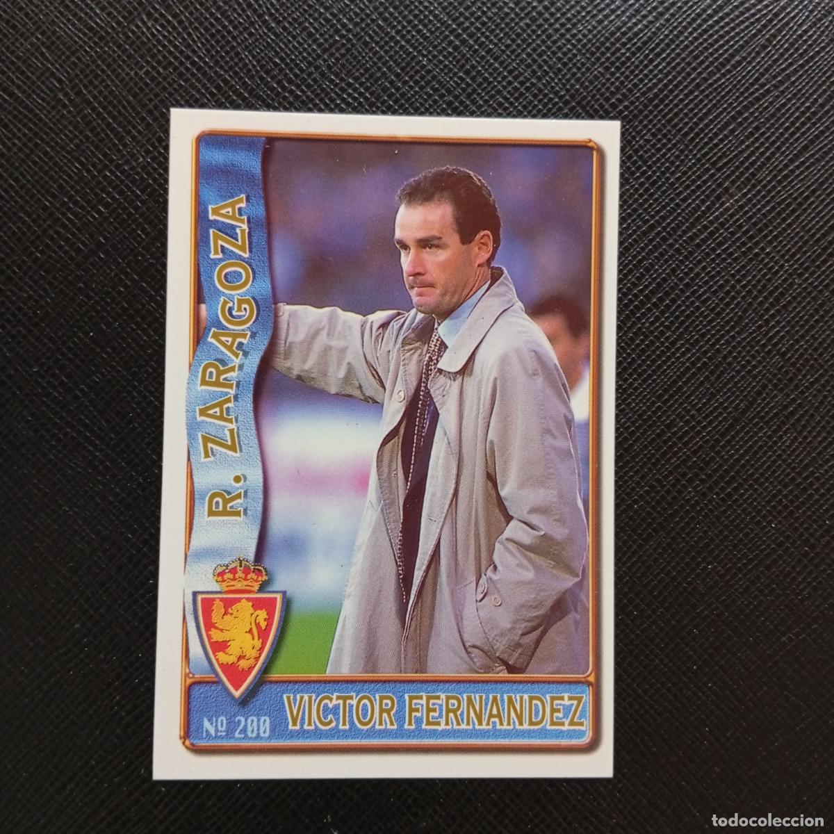 Cromos de F&uacute;tbol: 200 VICTOR FERNANDEZ ZARAGOZA MUNDICROMO 1996 1997 CROMO FUTBOL LIGA 96 97 - A207 PG236