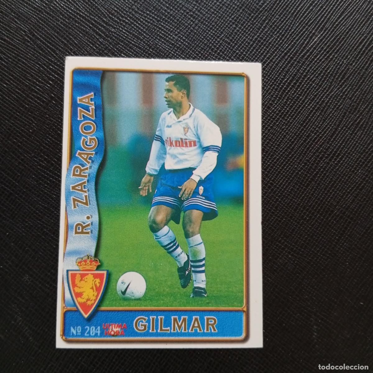 Figurine di Calcio: 204 GILMAR ZARAGOZA MUNDICROMO 1996 1997 CROMO FUTBOL LIGA 96 97 - A207 PG244 ULTIMA HORA