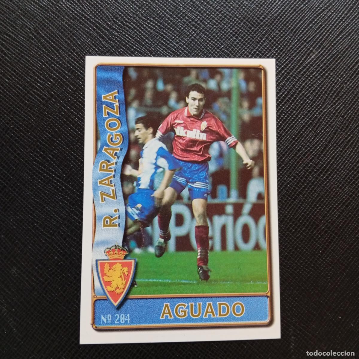 Cromos de F&uacute;tbol: 204 AGUADO ZARAGOZA MUNDICROMO 1996 1997 CROMO FUTBOL LIGA 96 97 - A207 PG244