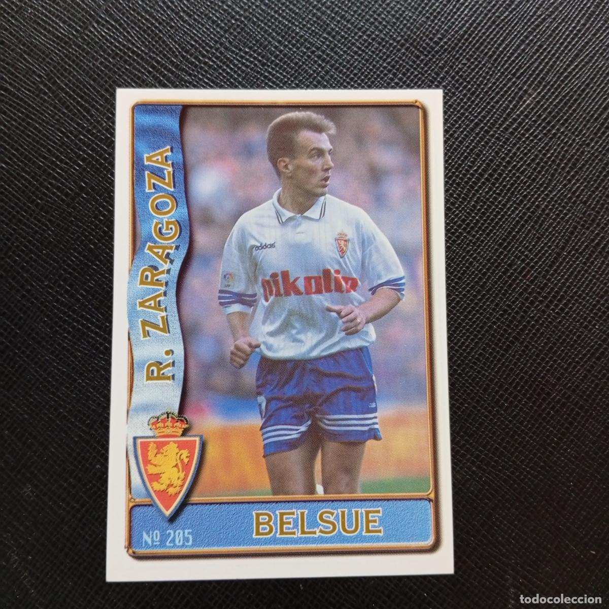 Cromos de F&uacute;tbol: 205 BELSUE ZARAGOZA MUNDICROMO 1996 1997 CROMO FUTBOL LIGA 96 97 - A207 PG244