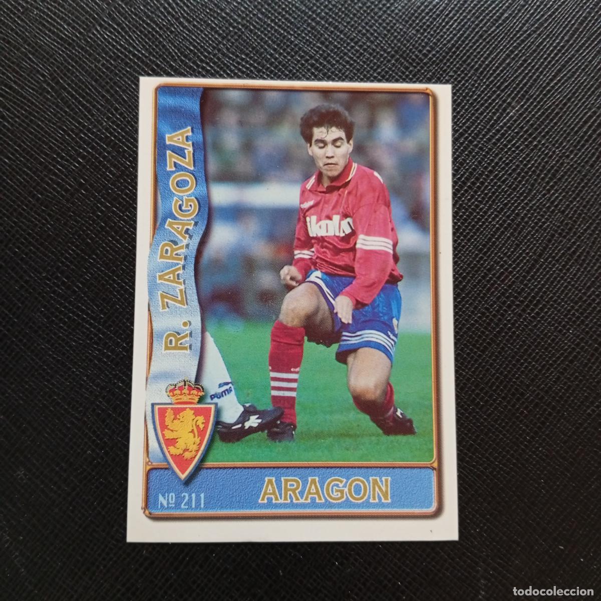 Cromos de F&uacute;tbol: 211 ARAGON ZARAGOZA MUNDICROMO 1996 1997 CROMO FUTBOL LIGA 96 97 - A207 PG252