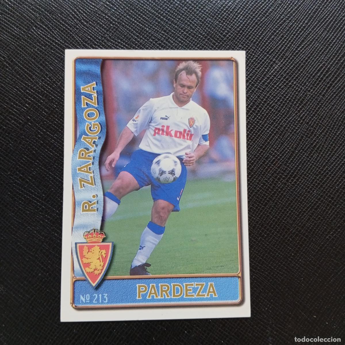 Cromos de F&uacute;tbol: 213 PARDEZA ZARAGOZA MUNDICROMO 1996 1997 CROMO FUTBOL LIGA 96 97 - A207 PG252
