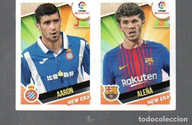 Cromos de F&uacute;tbol: CROMO LIGA 2018 - 19 EDITO ESTE PANINI RCD ESPA&Ntilde;OL AAR&Oacute;N FC BARCELONA ALE&Ntilde;A