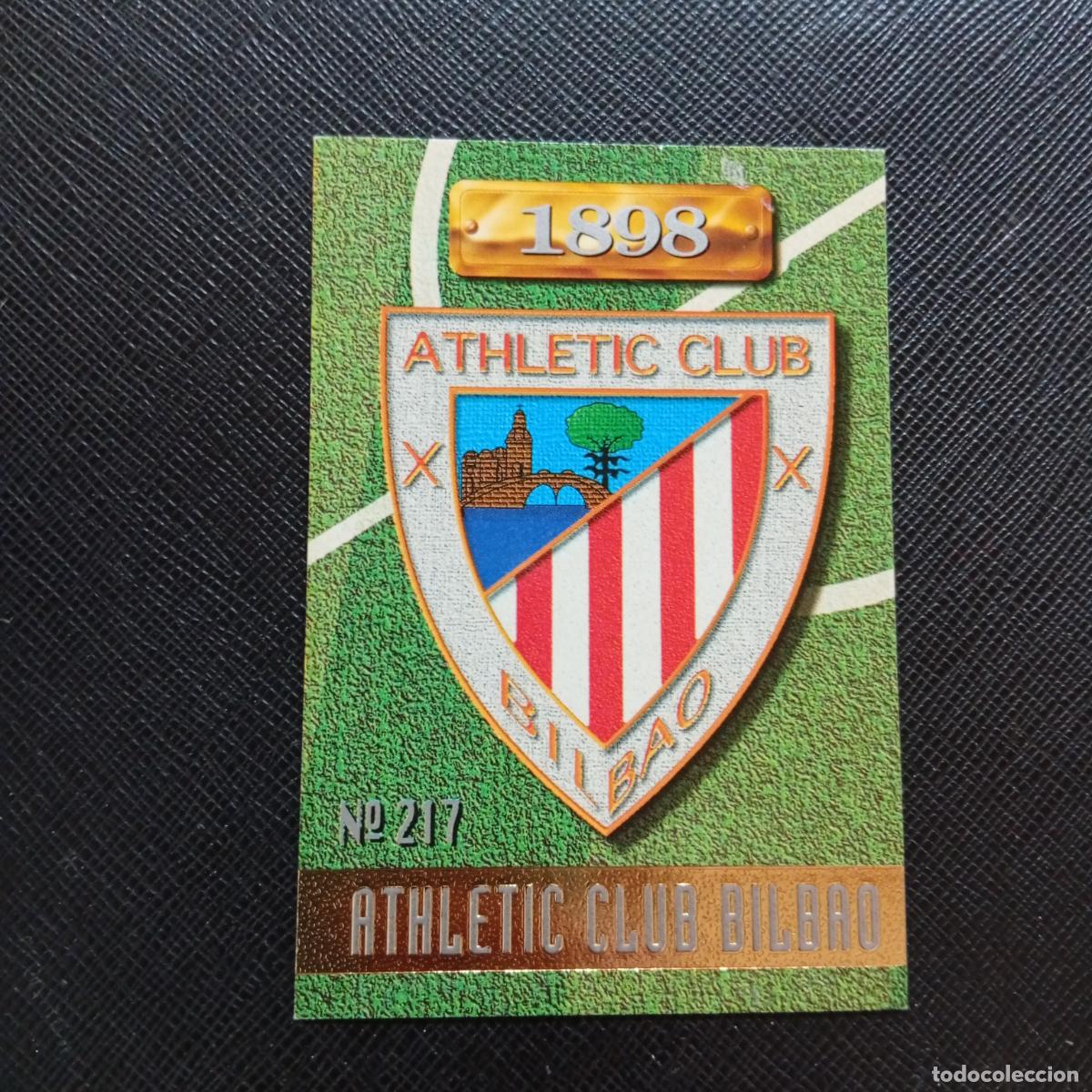 Cromos de F&uacute;tbol: 217 ESCUDO BILBAO MUNDICROMO 1996 1997 CROMO FUTBOL LIGA 96 97 - A207 PG252