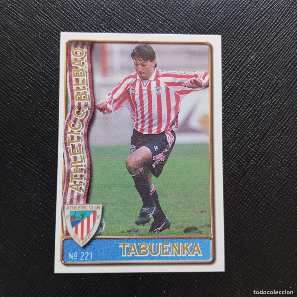 Cromos de F&uacute;tbol: 221 TABUENKA BILBAO MUNDICROMO 1996 1997 CROMO FUTBOL LIGA 96 97 - A207 PG259