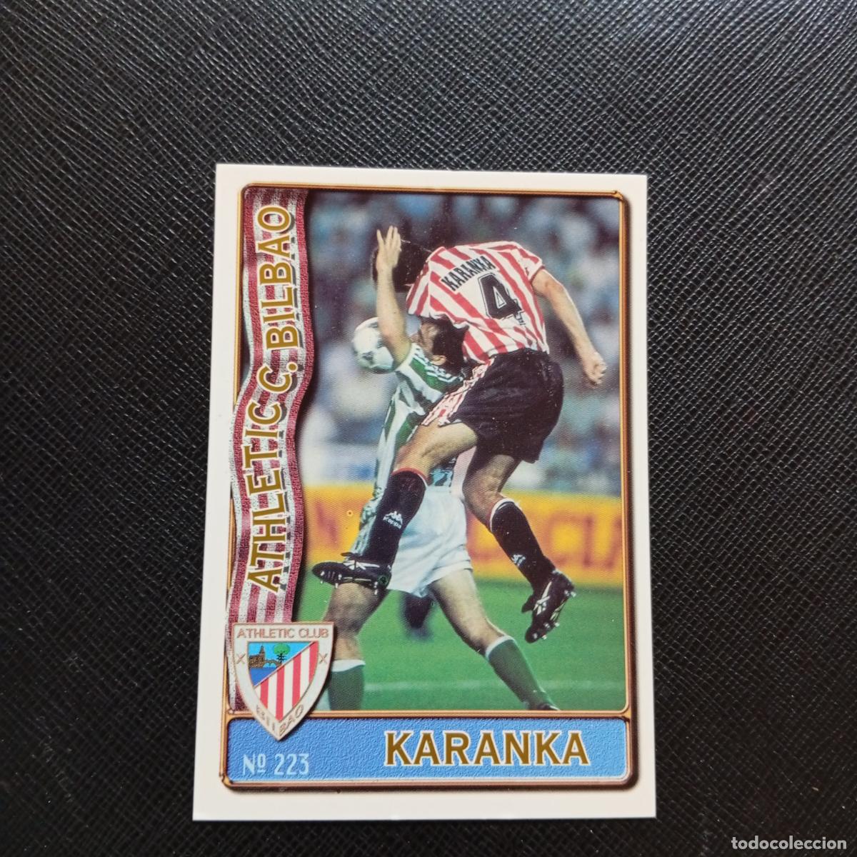 Cromos de F&uacute;tbol: 223 KARANKA BILBAO MUNDICROMO 1996 1997 CROMO FUTBOL LIGA 96 97 - A207 PG259