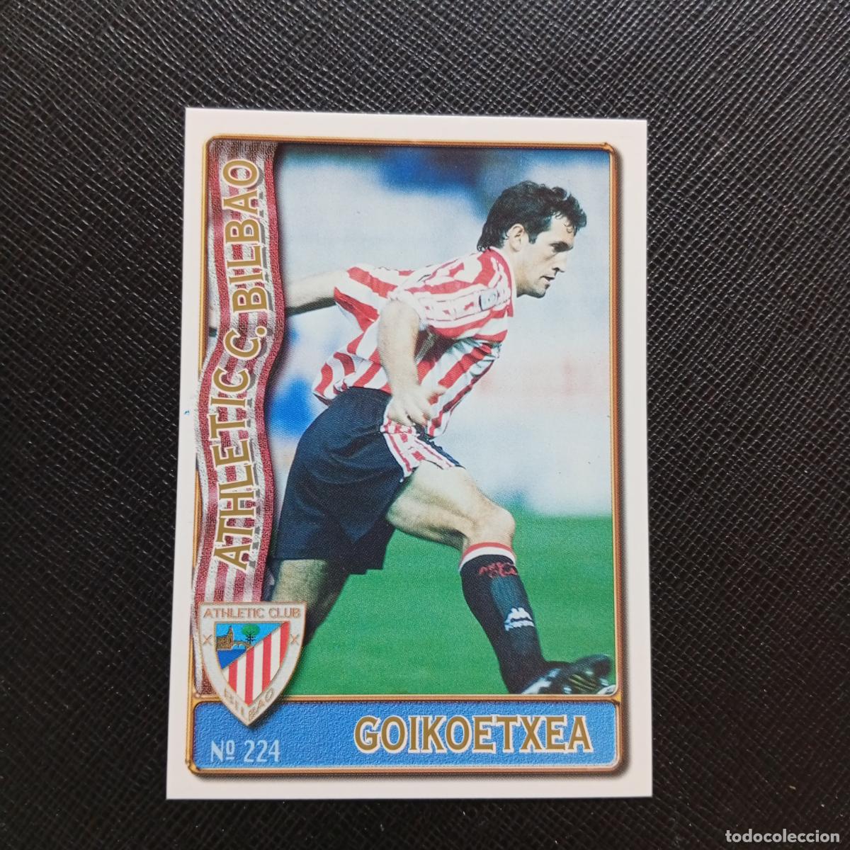 Cromos de F&uacute;tbol: 224 GOIKOETXEA BILBAO MUNDICROMO 1996 1997 CROMO FUTBOL LIGA 96 97 - A207 PG265