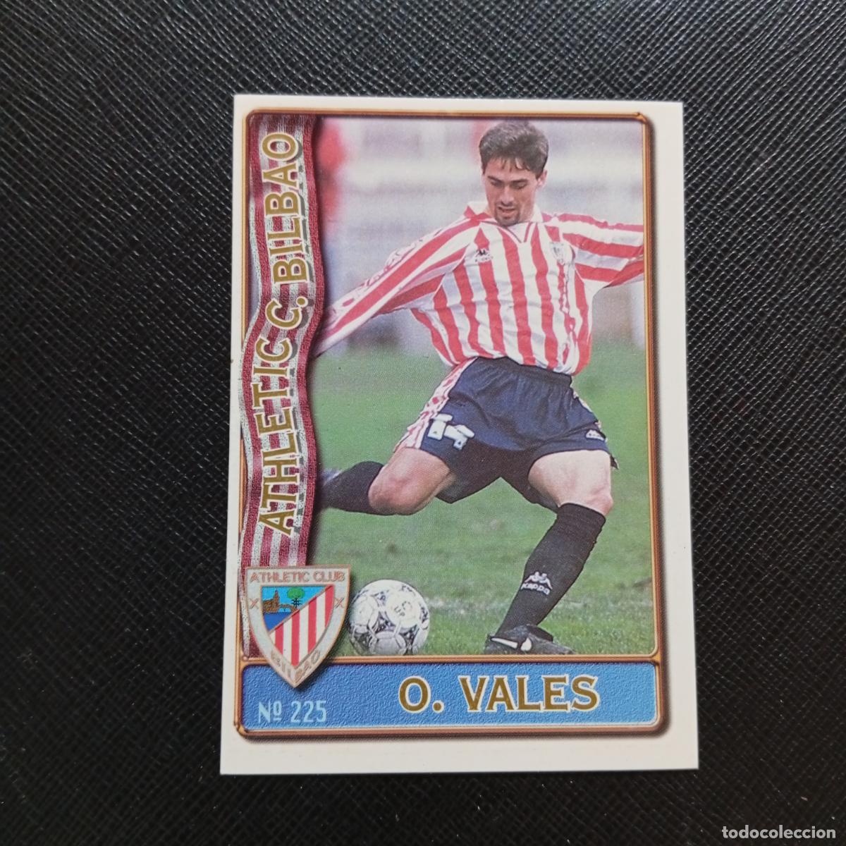 Cromos de F&uacute;tbol: 225 OSCAR VALES BILBAO MUNDICROMO 1996 1997 CROMO FUTBOL LIGA 96 97 - A207 PG265